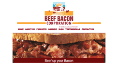 Desktop Screenshot of beefbacon.net